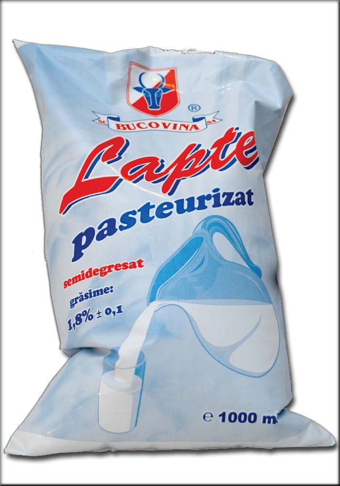 Lapte pasteurizat semidegresat bucovina sa